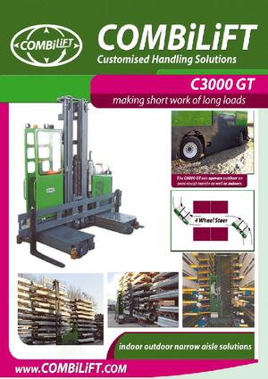 Електрически многопосочни мотокари Combi-Lift C 3000 GT