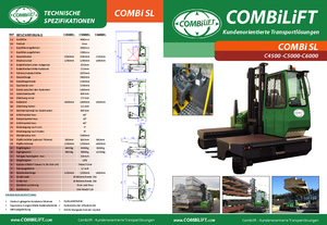 Дизелови странични товарачи Combi-Lift C 6000 SL