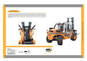 Дизелови вилкови повдигачи с взривна защита OMG Ergos 25 D-EX