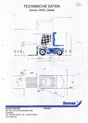 Телескопични манипулатори на материали Semax G 60 L-D