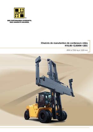 Челни вилични мотокари, дизелови Hyster H10.00XM 12EC