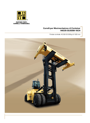 Челни вилични мотокари, дизелови Hyster H40.00XM 16CH