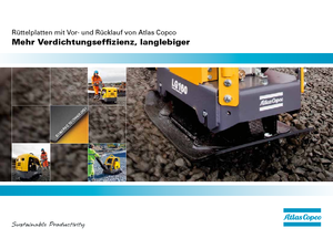 Виброплочи с обратен ход Atlas Copco LG 160