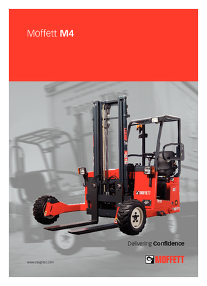 Дизелови вилични високоповдигачи, монтирани върху камион Moffett M 4-20.1