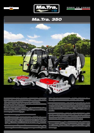 Общински многофункционални превозни средства на дизел BCS MA.TRA 350