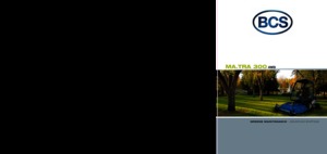 Общински многофункционални превозни средства на дизел BCS MA.TRA 300