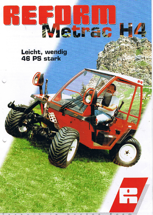 Общински многофункционални превозни средства на дизел Reform Werke Metrac H 4