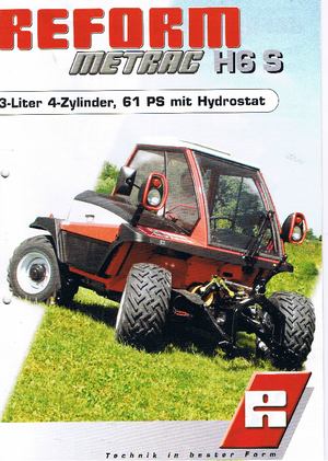 Общински многофункционални превозни средства на дизел Reform Werke Metrac H 6 S