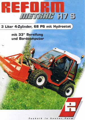 Общински многофункционални превозни средства на дизел Reform Werke Metrac H 7 S