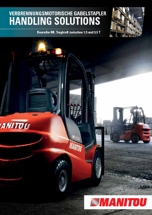 Челни вилични мотокари, дизелови Manitou MI 15 D