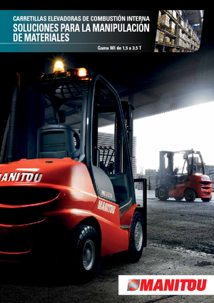 Челни вилични мотокари, дизелови Manitou MI 15 D