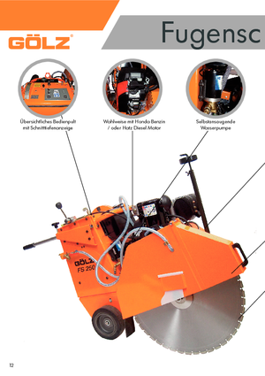 Фугорези Gölz FS 250 D