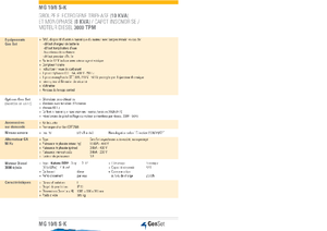 Дизелови генератори GenSet MG 10/8 S-K