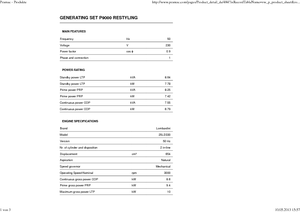 Дизелови генератори PRAMAC Lifter P 9000