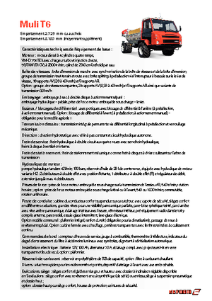 Общински многофункционални превозни средства на дизел Reform Werke Muli T 6