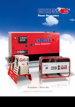 Дизелови генератори Endress ESE 1408 DLG DI ES DUPLEX Silent