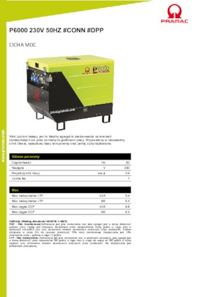 Дизелови генератори PRAMAC Lifter P 6000 TYA