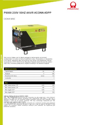 Дизелови генератори PRAMAC Lifter P 9000