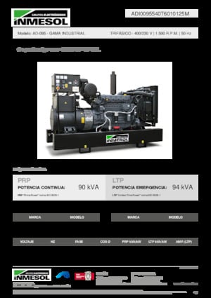 Дизелови генератори INMESOL AD-095