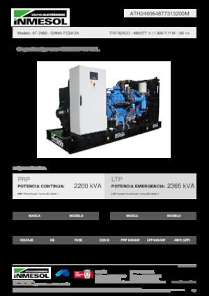 Дизелови генератори INMESOL AT-2460