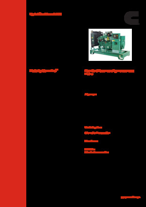 Дизелови генератори Cummins C100 D5