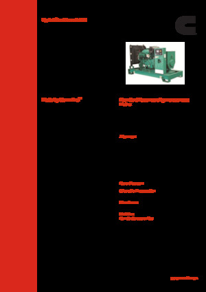 Дизелови генератори Cummins C110 D5