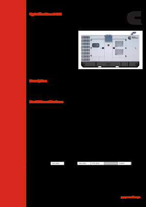 Дизелови генератори Cummins C300D2R