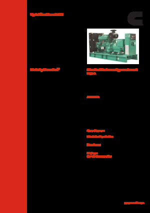 Дизелови генератори Cummins C380 D5