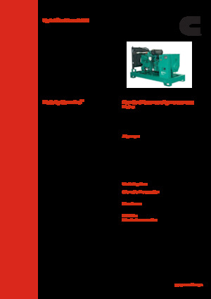 Дизелови генератори Cummins C80 D5