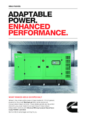 Дизелови генератори Cummins C100D6I