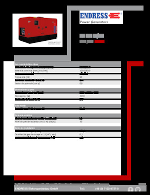 Дизелови генератори Endress ESE 100 IW/MS 