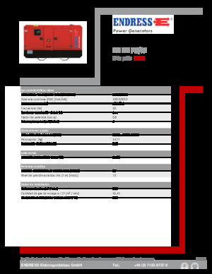 Дизелови генератори Endress ESE 110 PW/AS 