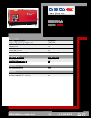 Дизелови генератори Endress ESE 15 YW-B/A 