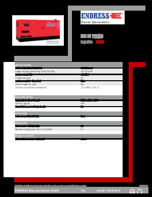 Дизелови генератори Endress ESE 20 YW/AS 