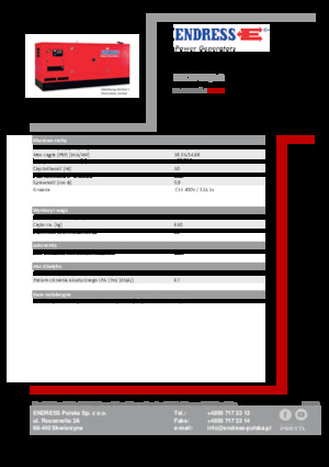 Дизелови генератори Endress ESE 20 YW/AS 