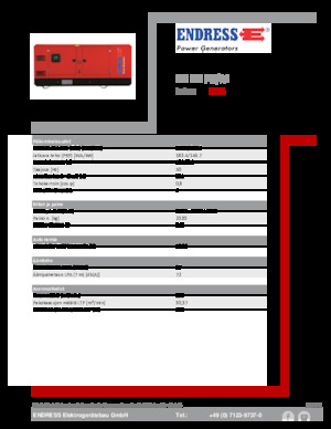 Дизелови генератори Endress ESE 200 PW/AS 