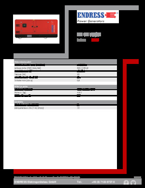 Дизелови генератори Endress ESE 405 VW/AS 