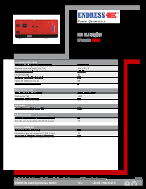 Дизелови генератори Endress ESE 515 VW/AS 
