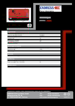 Дизелови генератори Endress ESE 90 IW/AS