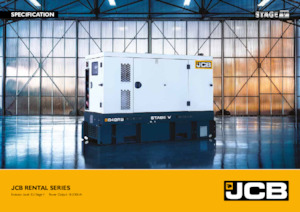Дизелови генератори JCB G100RS V