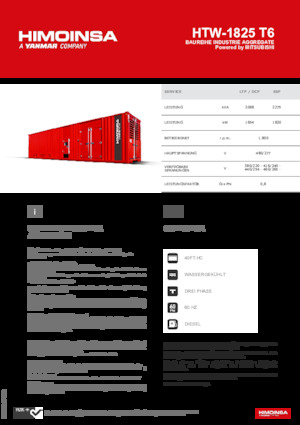 Дизелови генератори HIMOINSA HTW-1825 T6