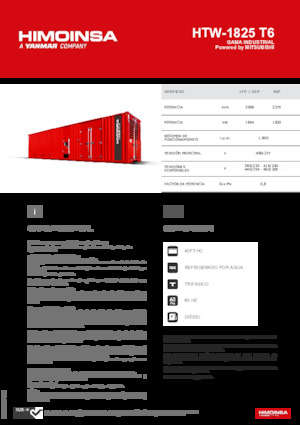 Дизелови генератори HIMOINSA HTW-1825 T6