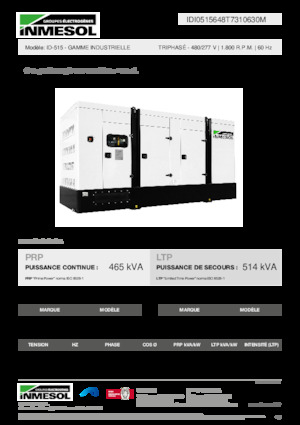 Дизелови генератори INMESOL ID-515