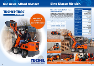 Общински многофункционални превозни средства на дизел Tuchel Quattro