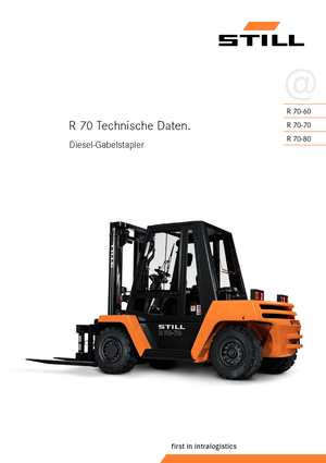 Челни вилични мотокари, дизелови Still R 70-80