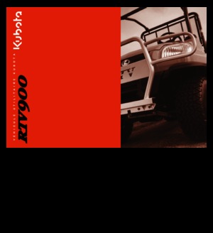 Общински многофункционални превозни средства на дизел Kubota RTV 900 G