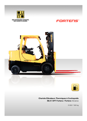 Челни вилични мотокари, дизелови Hyster S7.0FT