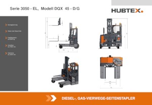 Дизелови странични товарачи Hubtex DQX 45-G
