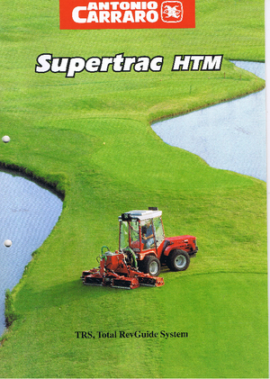 Общински многофункционални превозни средства на дизел Carraro Supertrac 5400 HTM