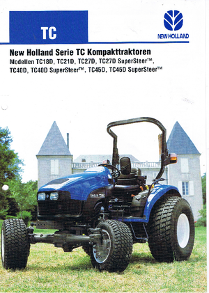 Общински многофункционални превозни средства на дизел New Holland TC 27 D